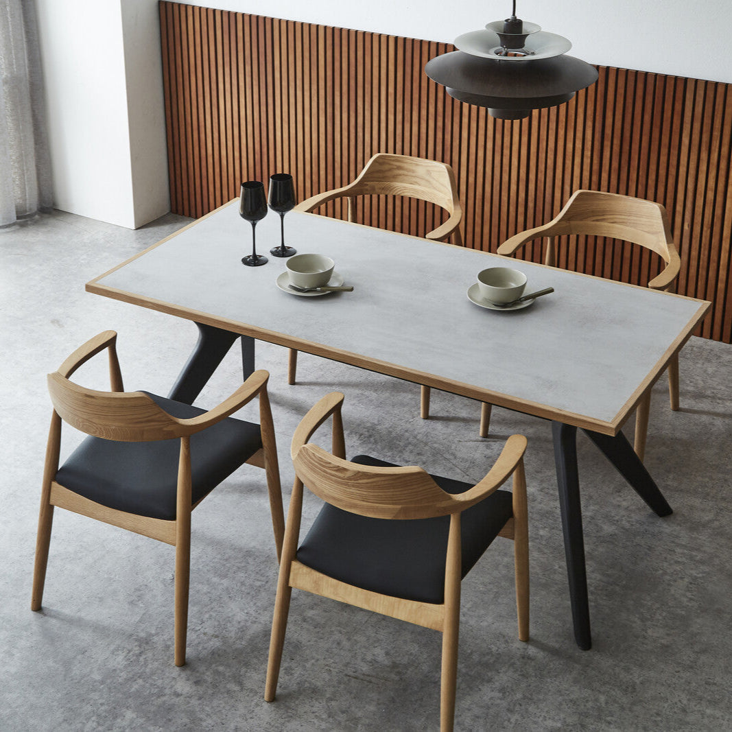 【在庫品】 ダイニングテーブル ラミン メラミン天板 天然木無垢材sup-13180228