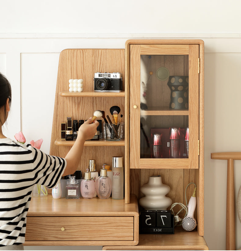 デスク ドレッサー パソコンデスク pcデスク 机 オシャレ y84x04 - BestKagu