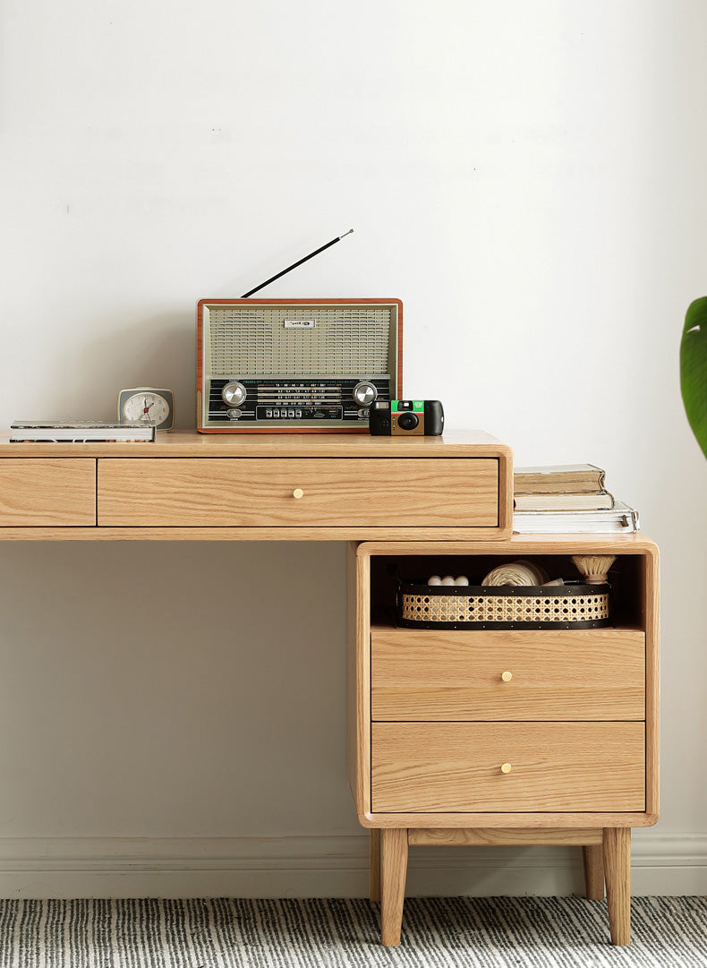 デスク ドレッサー パソコンデスク pcデスク 机 オシャレ y84x04 - BestKagu