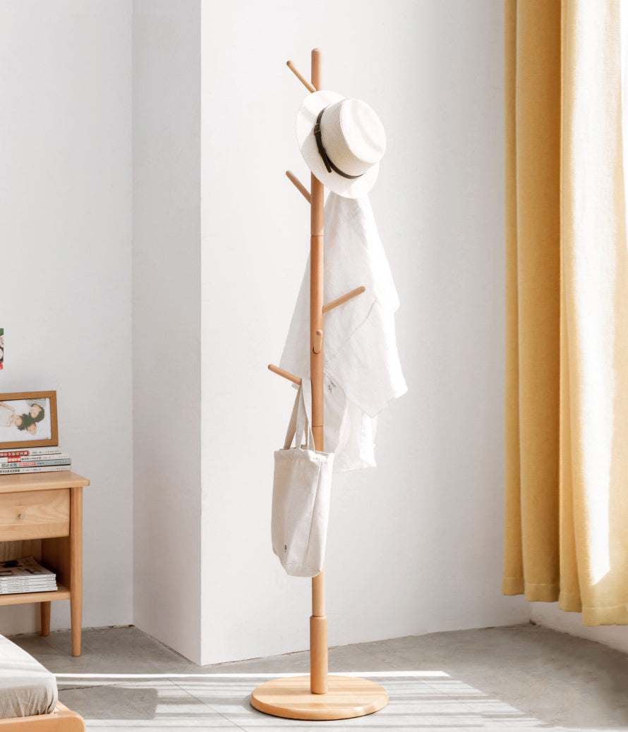 ハンガーラック幅38 ハンガー 天然木 リビング収納 y00i04 - BestKagu