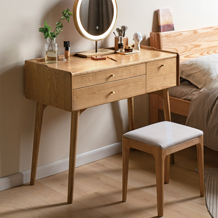 ドレッサー 化粧台 デスク 無垢材 幅80~120cm y154d01 - BestKagu
