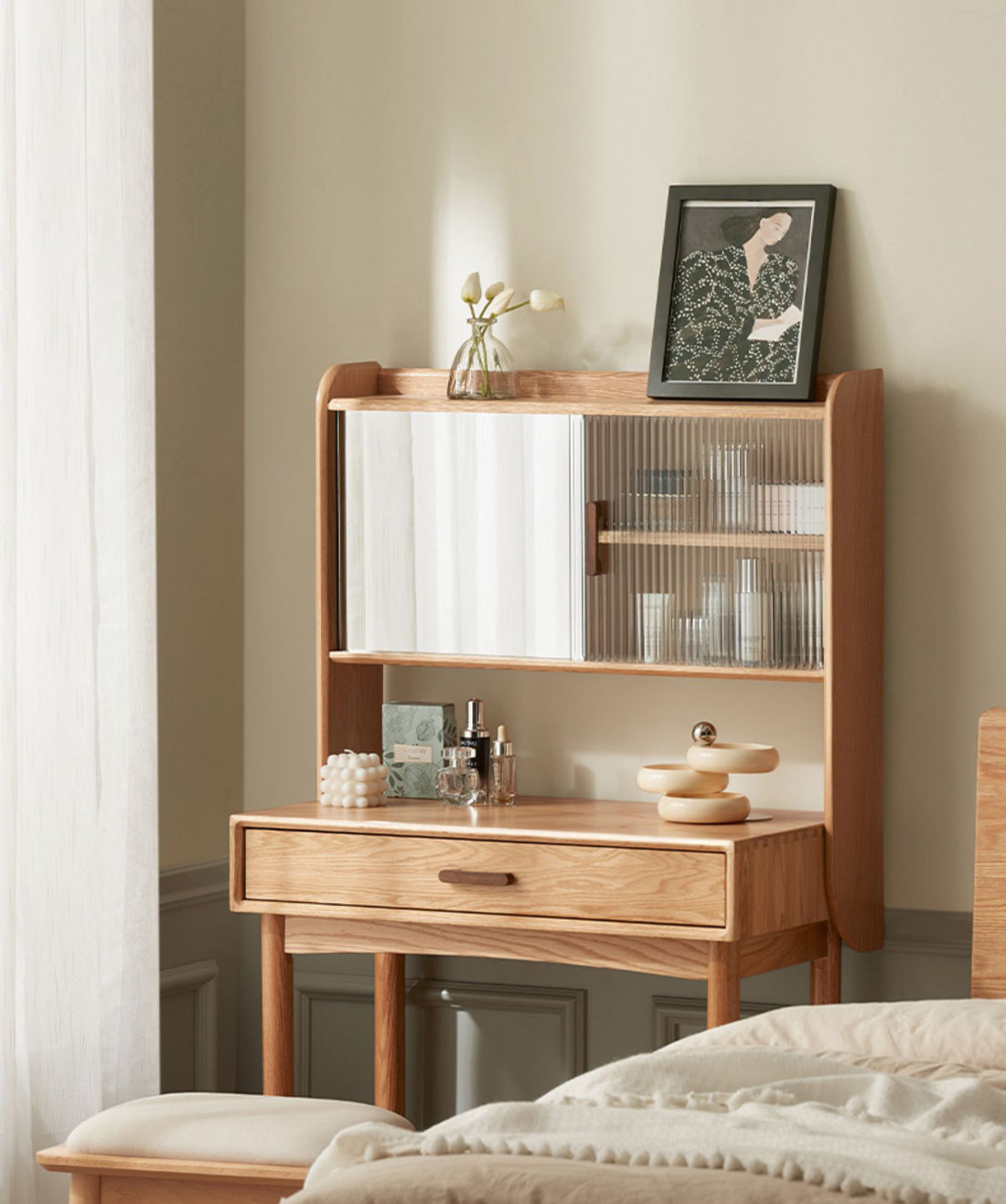 ドレッサー鏡台 化粧台 メイク台 ysys-h7052 - BestKagu