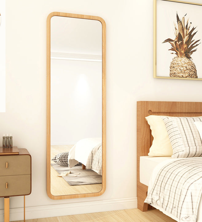 スタンドミラー 無垢材 ガラス dppmr-183 - BestKagu