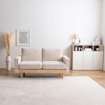 幅135コーデュロイソファ 2人掛け Moss NET11936940 - BestKagu