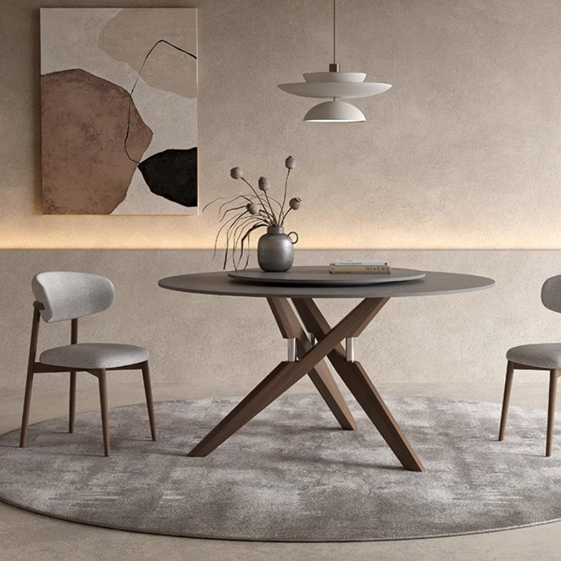 丸テーブル セラミック製天板ダイニングテーブルhagst-G136 - BestKagu