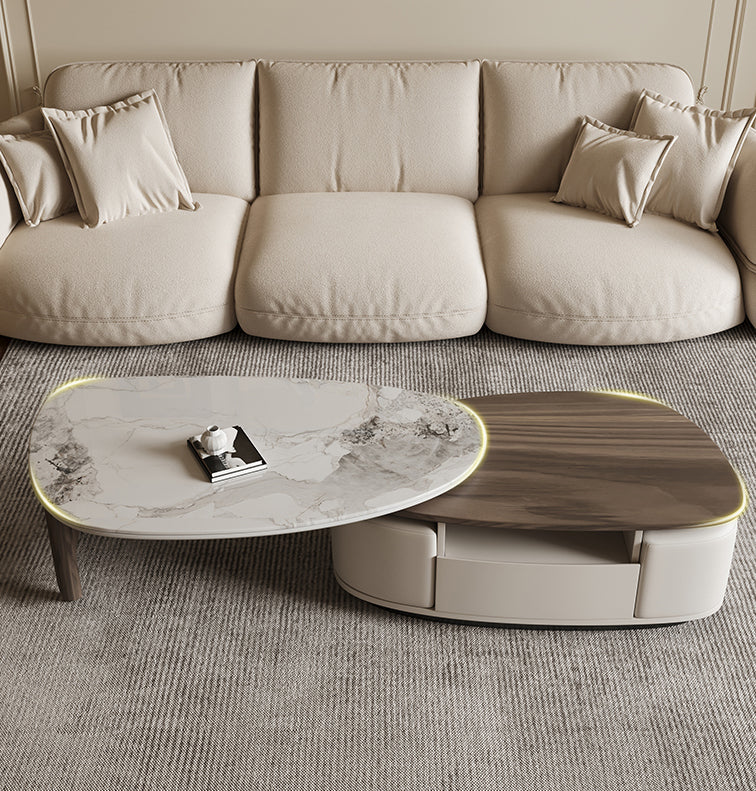 ローテーブル 延長自由 コーヒーテーブル リビングhagst-CJ-0717-1 - BestKagu