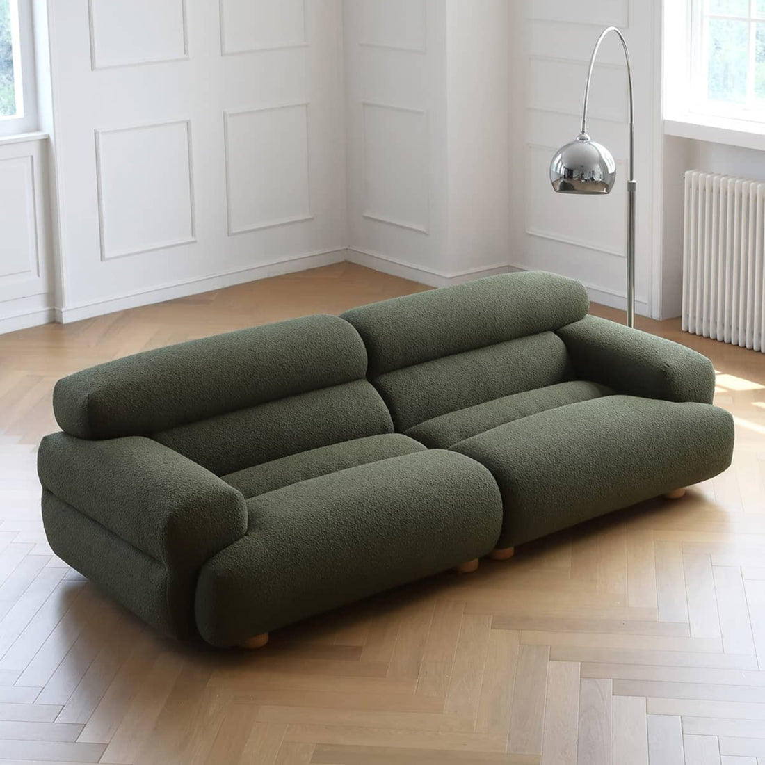 ソファー 幅296cm 3人掛け 4人掛け 北欧 ファブリック おしゃれ my-369 - BestKagu