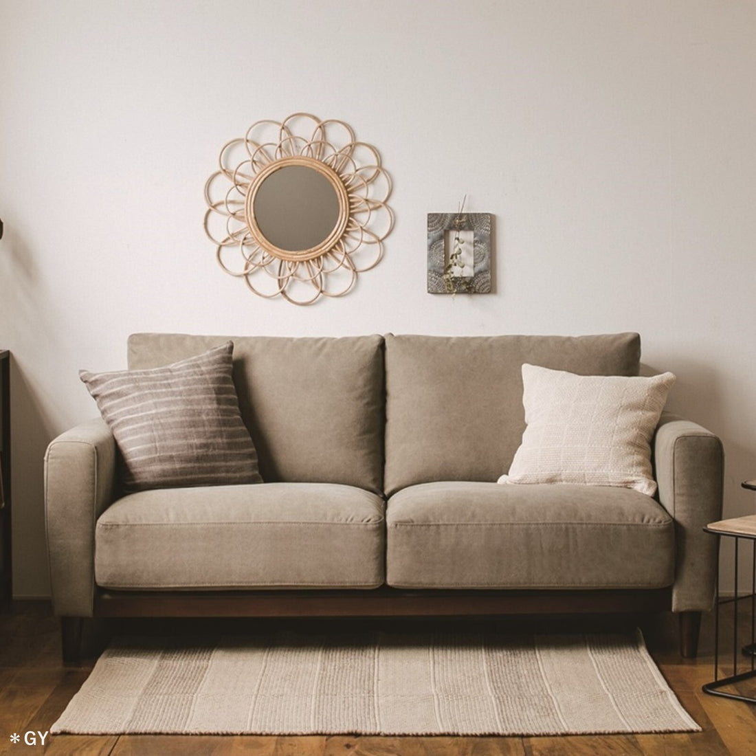 ソファ 帆布生地 二人掛け supd-ienowa-s02 - BestKagu