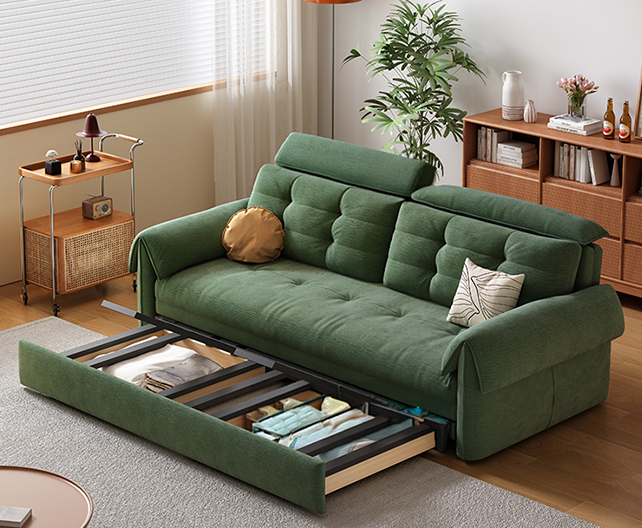 ソファー グリーン シリコンフィル 無垢材 ダウン hyt-3774