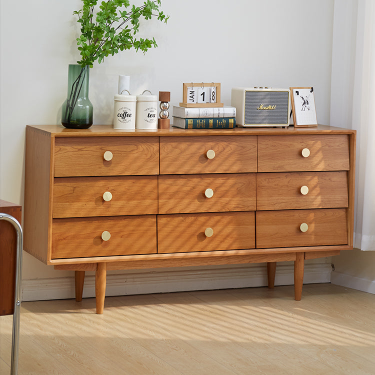 キャビネットチェスト収納 高級チェリー材使用家具 fcp-1309