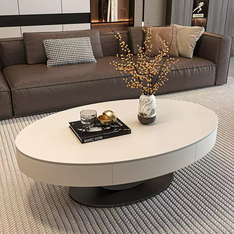 おしゃれなセラミックセンターテーブル - モダンリビングに最適な