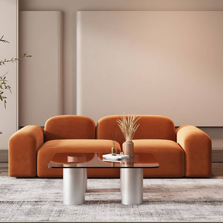 ラグジュアリーな空間を演出する無垢材ソファー┃上質なデザインでリビングを彩る必需品 fhw-2065 - BestKagu