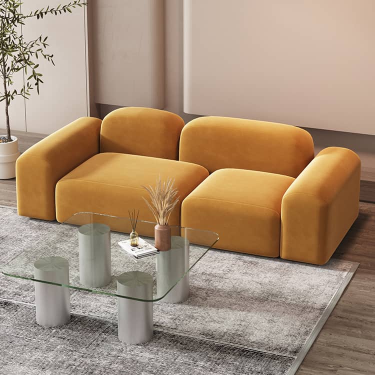 ラグジュアリーな空間を演出する無垢材ソファー┃上質なデザインでリビングを彩る必需品 fhw-2065 - BestKagu