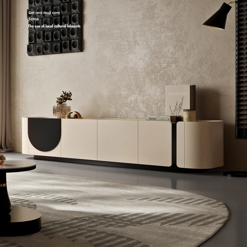 モダンパイン多層板テレビ台|スタイリッシュリビングにぴったりの北欧風デザイン fkb-4369