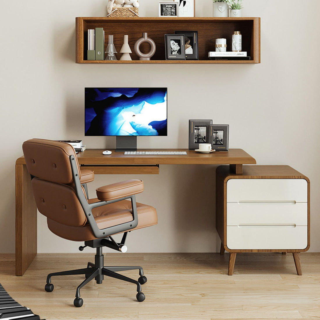 デスク 左右自由配置延長可能なテーブル アッシュ材使用した高級感溢れるテーブル  fmbs-001