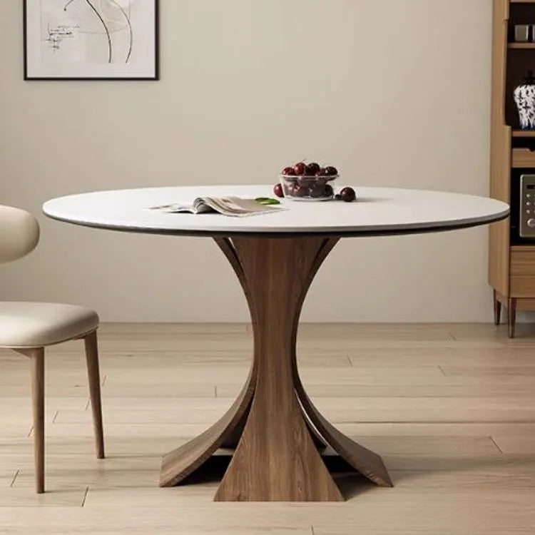 テーブル ホワイト ブラック セラミック 無垢材 多層板 fmc-3758