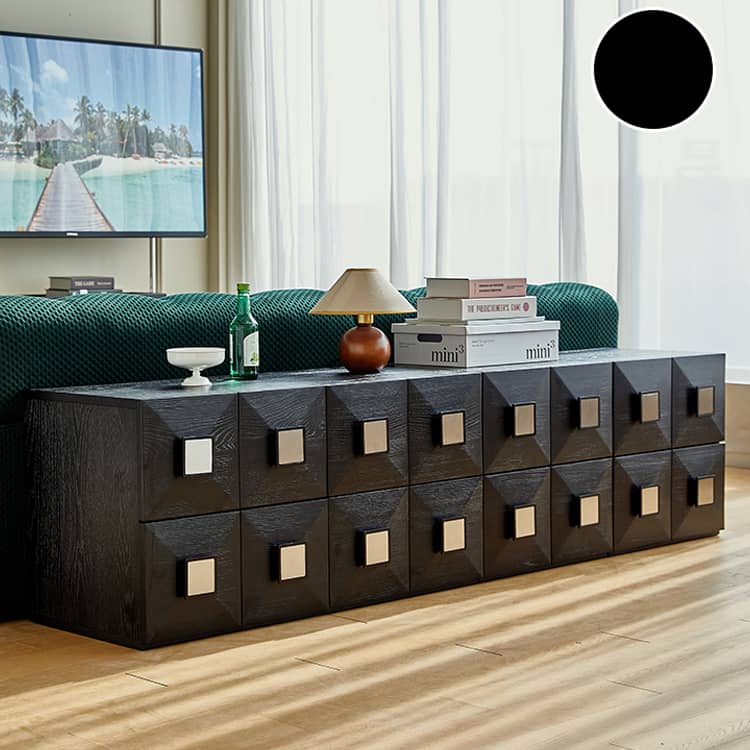 無垢材 多層板 キャビネット チェスト 組み合わせ収納家具| 高品質収納ソリューション fmy-1163