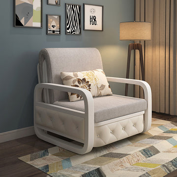 ソファベッド  PUレザー 綿麻 高級リビングソファー 片付き快適デザイン fnm-946 - BestKagu