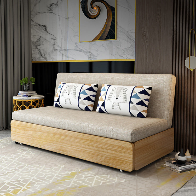 ソファーベッド ゆったりリラックス 綿麻シリコンフィル入り高品質ソファー fsx-1005 - BestKagu