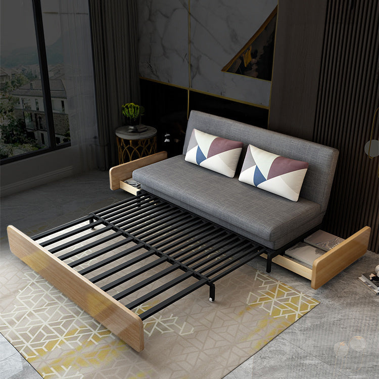 ソファーベッド ゆったりリラックス 綿麻シリコンフィル入り高品質ソファー fsx-1005 - BestKagu