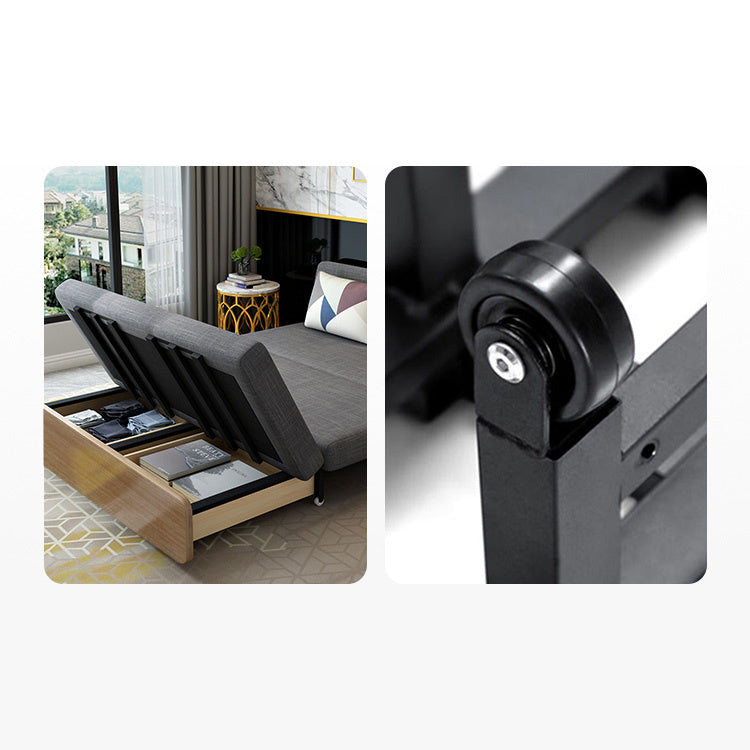 ソファーベッド ゆったりリラックス 綿麻シリコンフィル入り高品質ソファー fsx-1005 - BestKagu