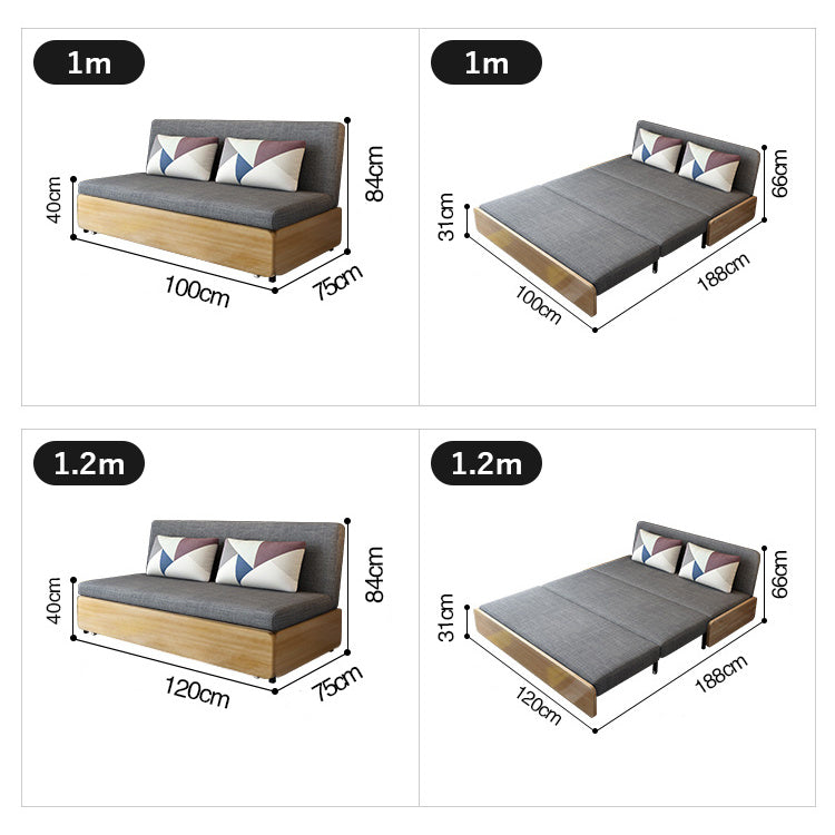 ソファーベッド ゆったりリラックス 綿麻シリコンフィル入り高品質ソファー fsx-1005 - BestKagu