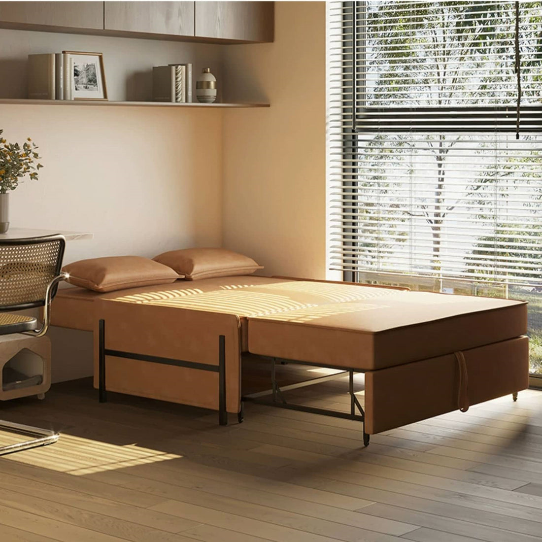 エアレザーのソファー&ソファベッド fwlp-935