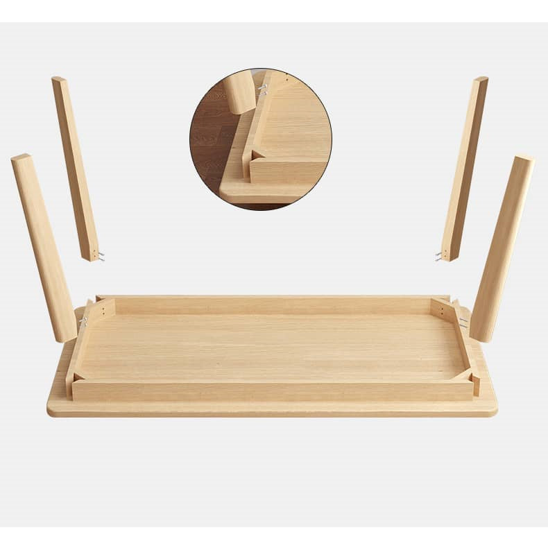 テーブル 天然木 デスク パソコンデスク 勉強机 ナチュラル ホワイトおしゃれ fxjc-920 - BestKagu