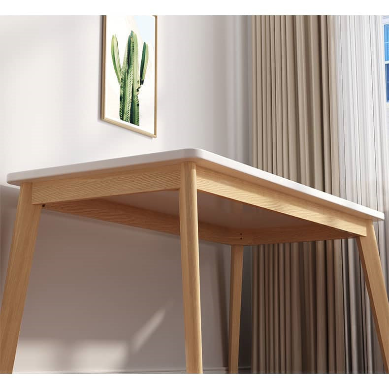 テーブル 天然木 デスク パソコンデスク 勉強机 ナチュラル ホワイトおしゃれ fxjc-920 - BestKagu