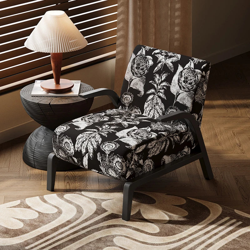 アームチェアー・花模様 アームチェアー・花模様