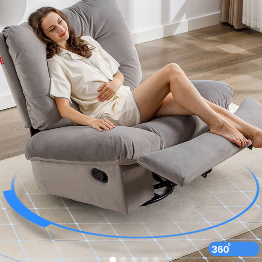 リクライニングソファチェア fykl-430