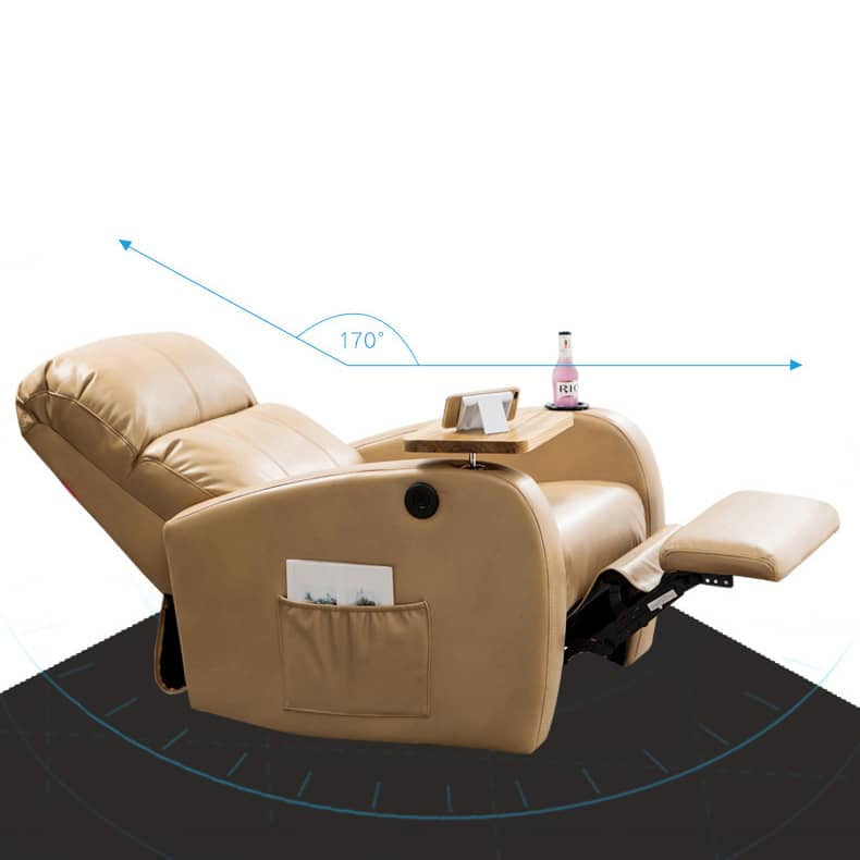 極上の快適リクライニングソファー!・幅80cm 1人掛け MDF使用の高品質ナノレザー仕上げ fykl-437 - BestKagu