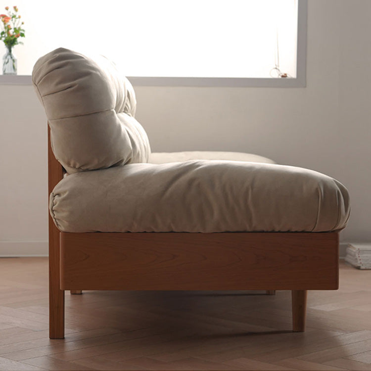 フェザー合皮使用の贅沢ソファー fyx-826