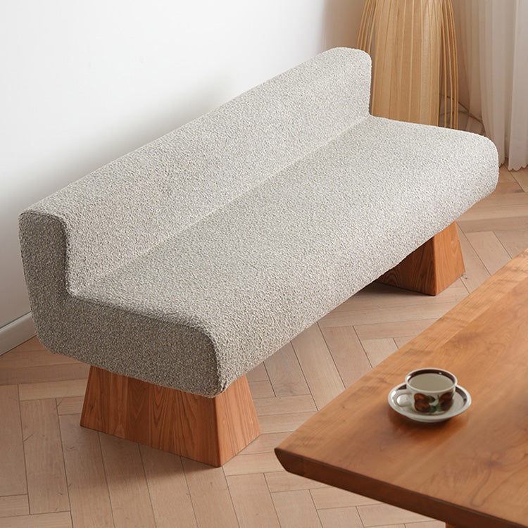 ダイニングソファ ヤチダモ×ポリエステル fyx-831 - BestKagu