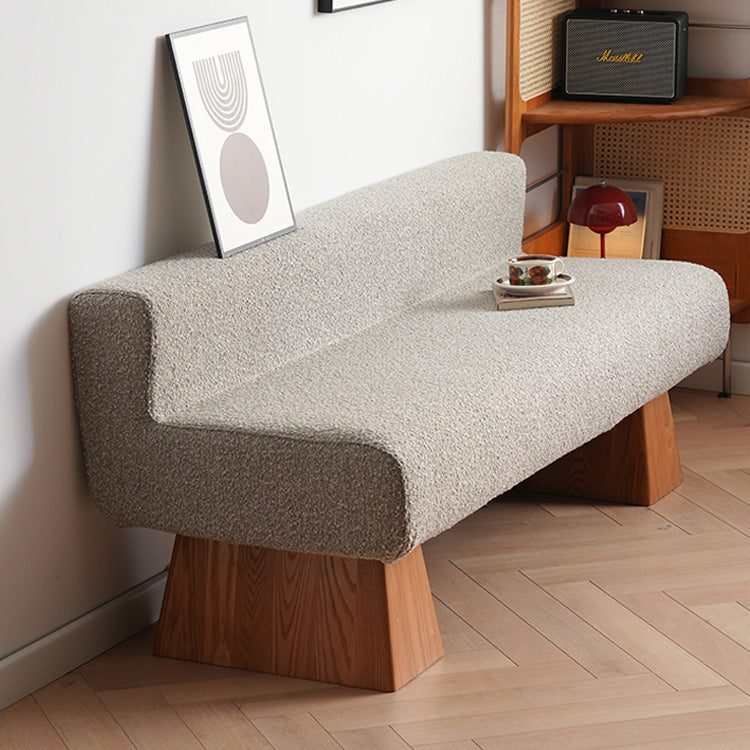 ダイニングソファ ヤチダモ×ポリエステル fyx-831 - BestKagu