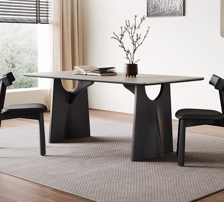 ダイニングテーブル セラミック製天板 ベージュ/ホワイト/グレーモダンデザイン ジャパンデイ家具hagst-3610