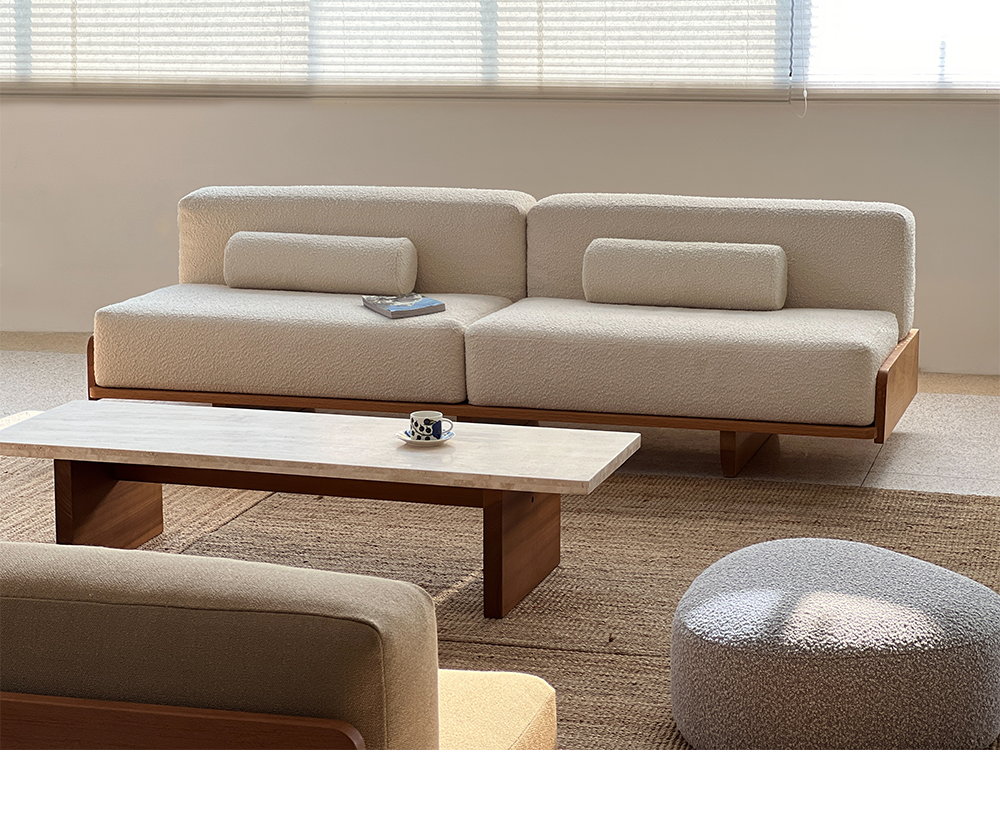 ソファー おしゃれな北欧デザイン 無垢材フレーム+高密度ウレタン使用 リビングの主役hit-5661