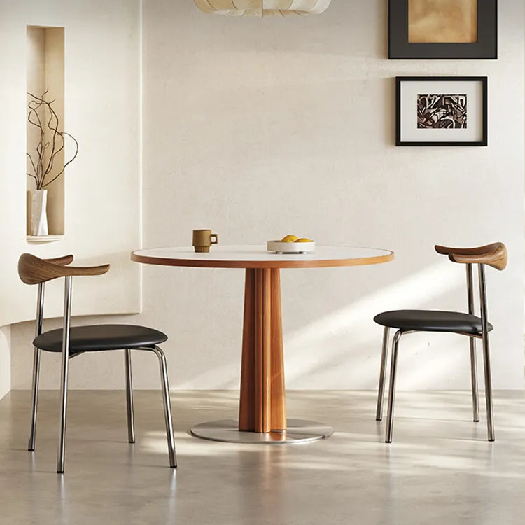 テーブル 丸テーブル セラミック オーク アッシュ材フレーム