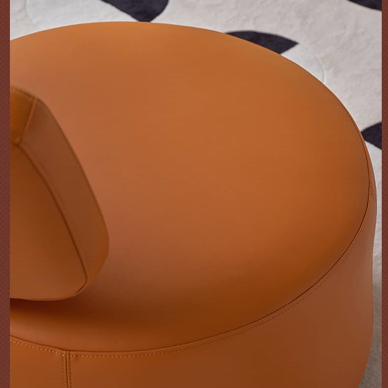 1人掛けソファ パーソナルチェア PUレザー製 360度回転  hksc-976 - BestKagu