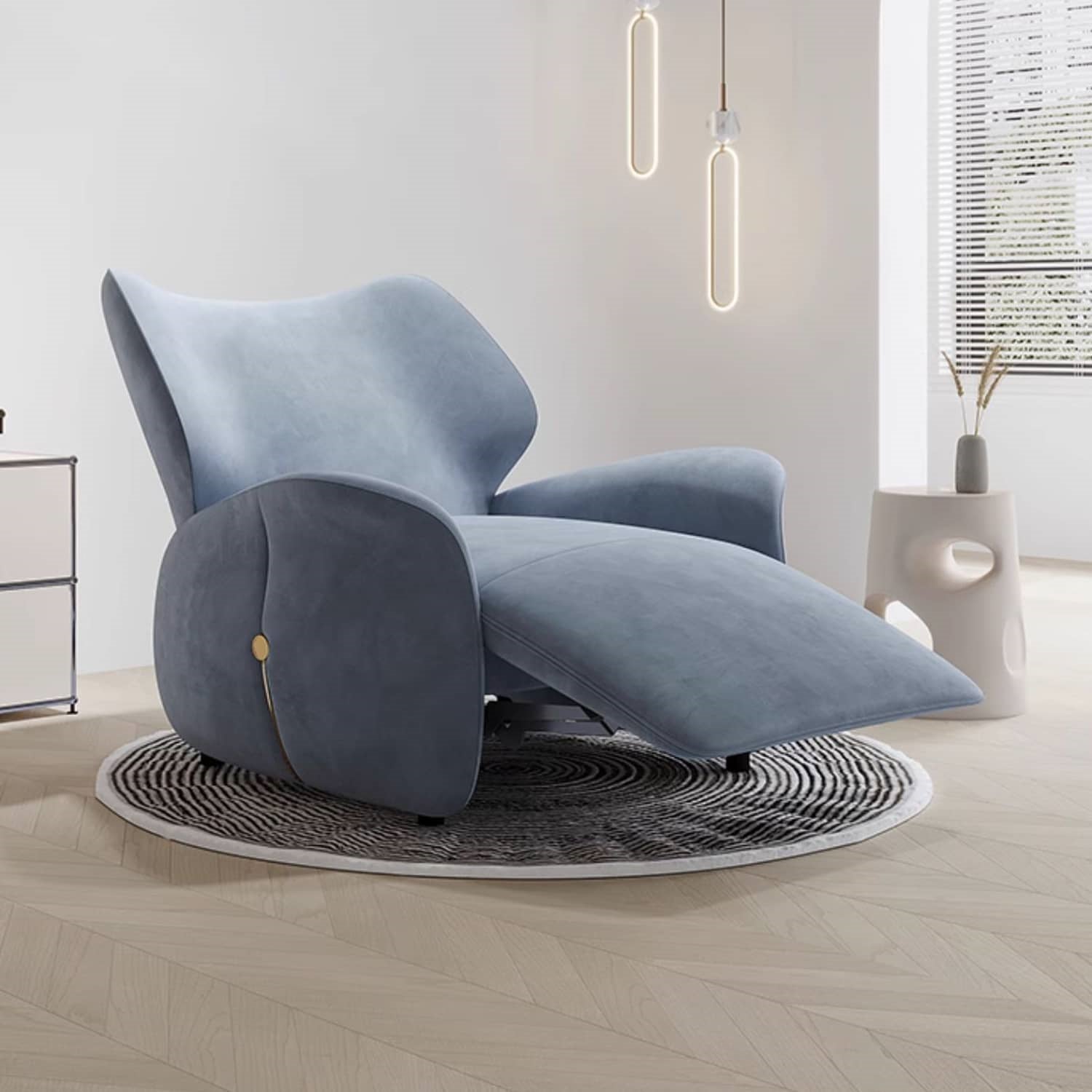 リクライニングソファ 電動 回転 USB hksc-981 - BestKagu