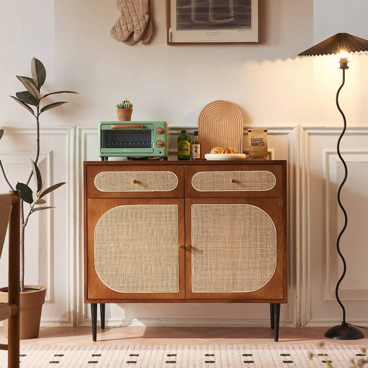 キャビネット - おしゃれで実用的なチェスト収納 ラタン家具htzm-1529