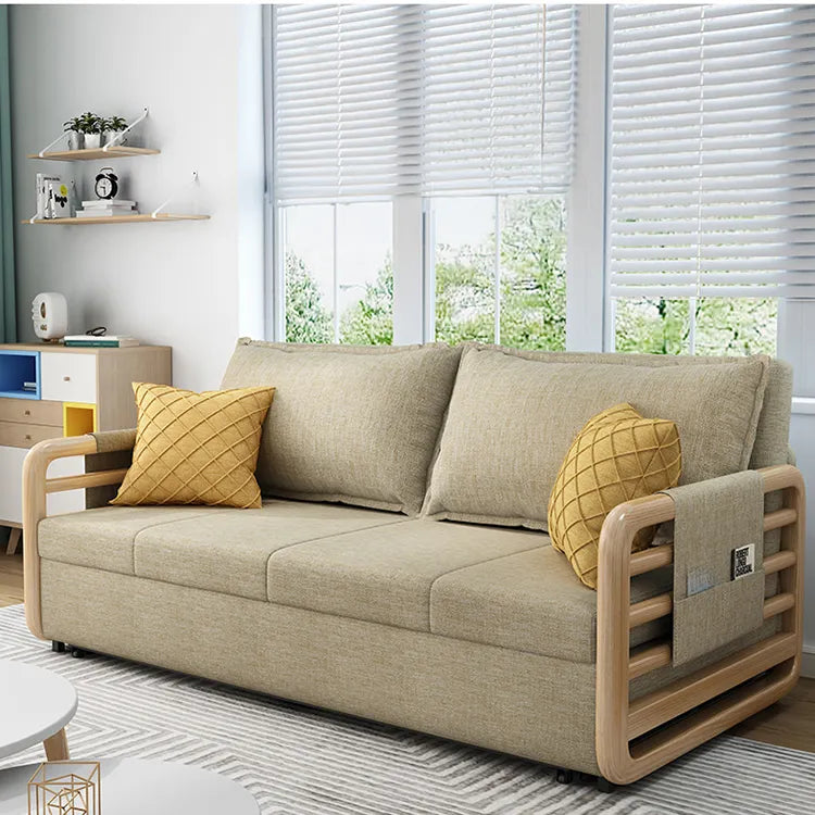 ソファー カーキ ライトグレー ブルー ダークグレー グリーン アッシュ材 シリコンフィル 綿麻 hyt-3800