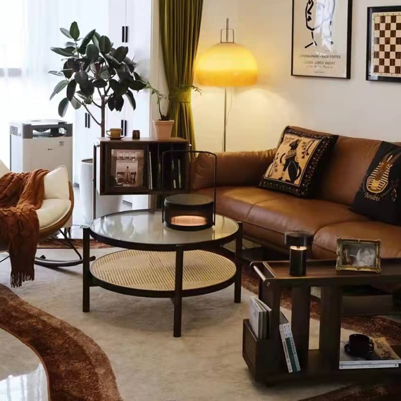 ラタンデザインのセンターテーブル - yw-169 - BestKagu