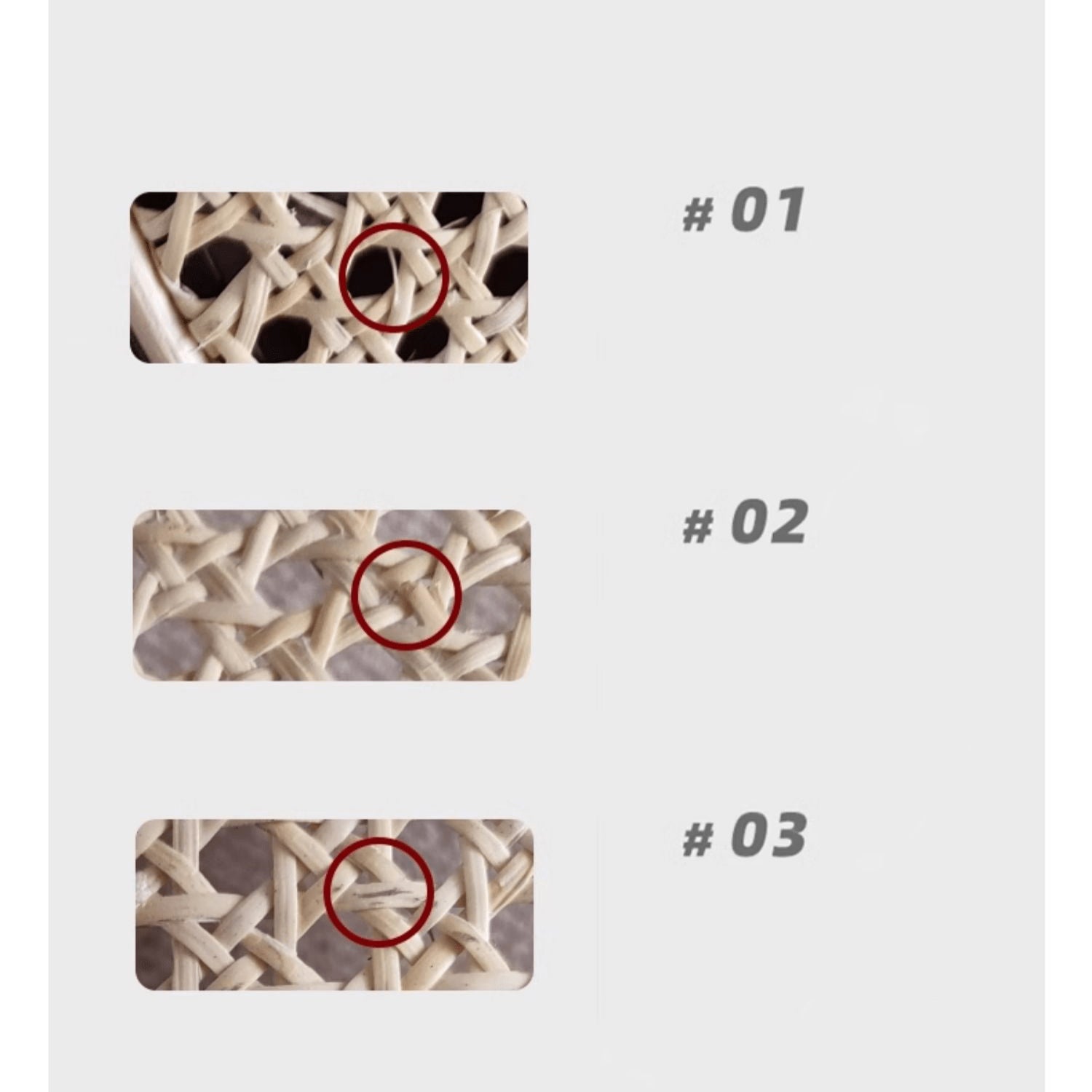 ラタンデザインのセンターテーブル - yw-169 - BestKagu