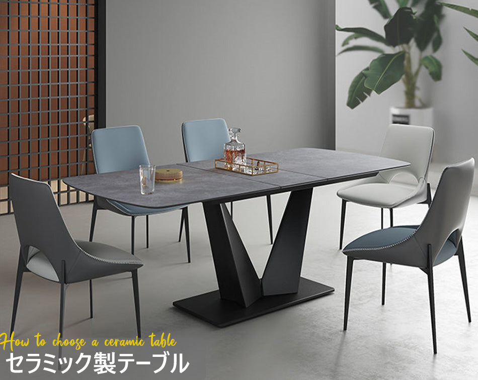 おしゃれで使い勝手抜群!セラミック製テーブルで作る、理想のダイニング空間。家具インテリア専門店ご提案致します。
