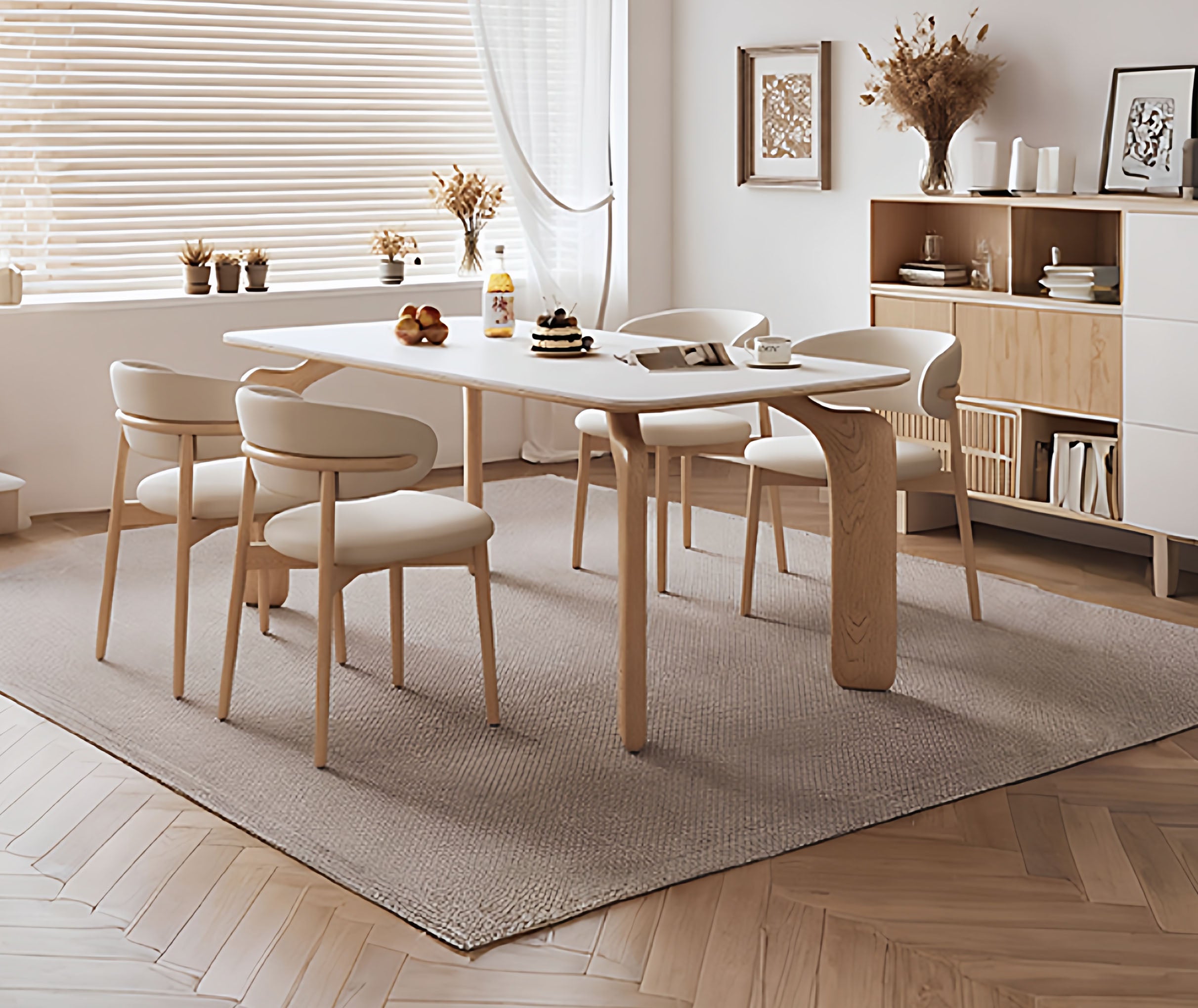 在庫品】ダイニングチェアPUレザー椅子 fsm-966