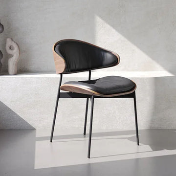 Modern Dining Chair, Premium PU Leather and Steel Frame [On Display in Store] fjly-2200/fjx-2645