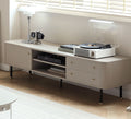 TVボード 幅180 大人なグレー　モダン家具　Y174N03 - BestKagu