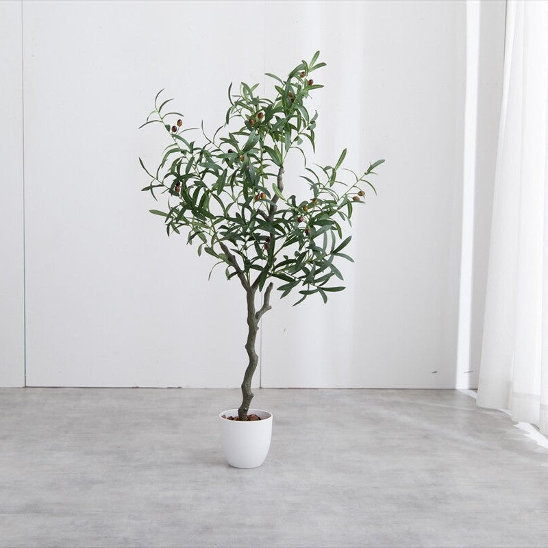 【在庫品】【高さ125cm】Nature 光触媒人工観葉植物 オリーブsup-10404596