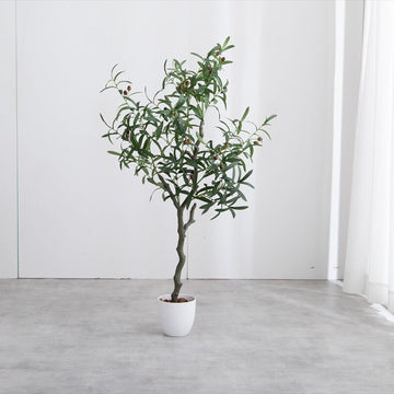 【在庫品】【高さ125cm】Nature 光触媒人工観葉植物 オリーブsup-10404596